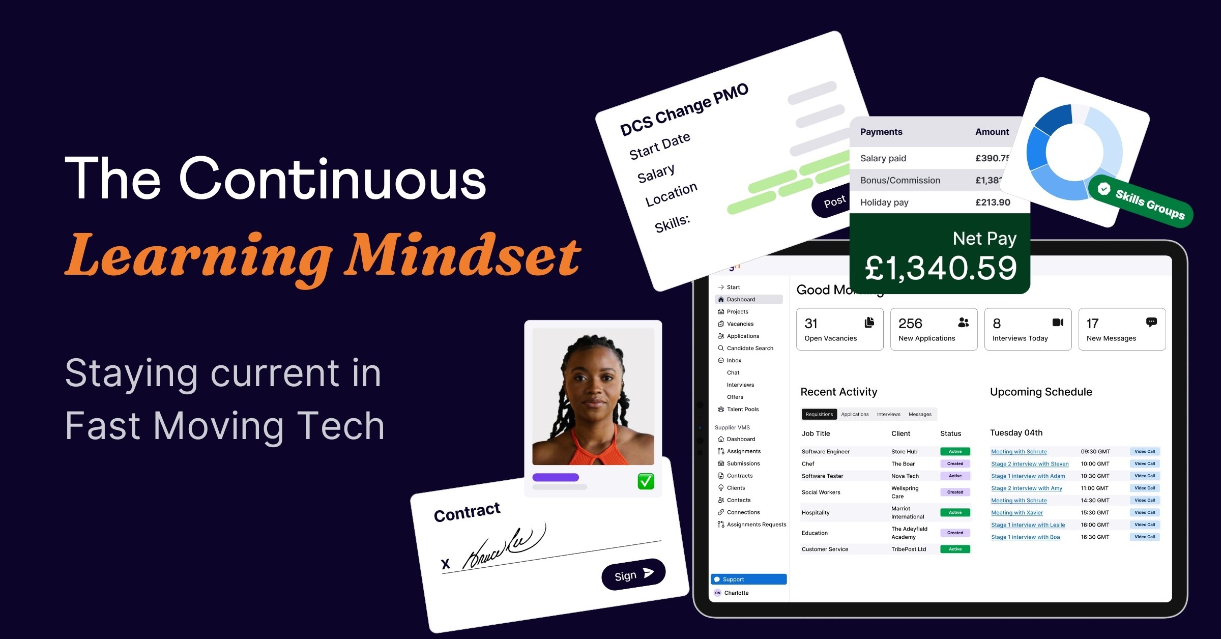 The Continuous Learning Mindset banner